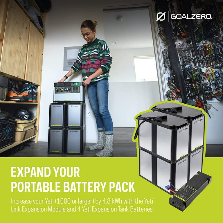 Goal Zero Yeti 4800Wh Tank Expansion Kit for Portable Solar Power