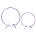 thumbnail image 1 of Miangastore 2pcs Mini Cross-stitch Embroidery Embroidery Frame Ring DIY Crafts, 1 of 8