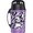 Purple Dyed Map, variant on Under Armour Playmaker Jug 64 Oz. Water Bottle, Purple Dyed Map