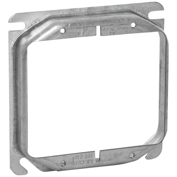 Southwire Combination Square Raised Cover 52C18-UPC - Durable Steel - 4 In. x 4 In.