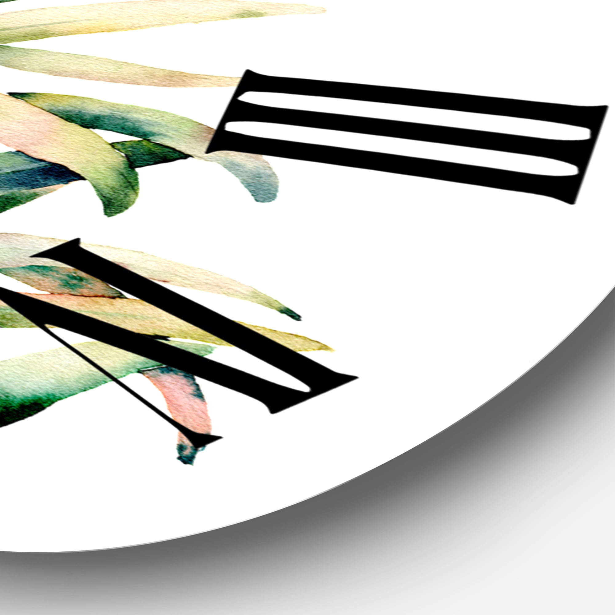 Designart 1 in Quartz Traditional Wall Clock