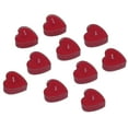 thumbnail image 4 of Set Of 100 Romantic Heart Shaped Rose Scented Tea Light Candles, Red, 4 of 4
