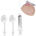 thumbnail image 3 of 2pcs Nipple Aspirator Corrector Feeding Suction for Flat Inverted Retraction, 3 of 4