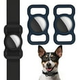 thumbnail image 1 of HAHDAXIA 2 Pack Silicon Protective Case for AirTag 2021, Anti-Scratch AirTag Holder Fixed on Dog Cat Collar,AirTag Keychain Tracking Accessories, 1 of 6