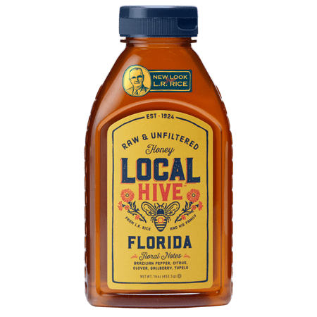 Local Hive Florida Raw & Unfiltered Honey, 16 oz