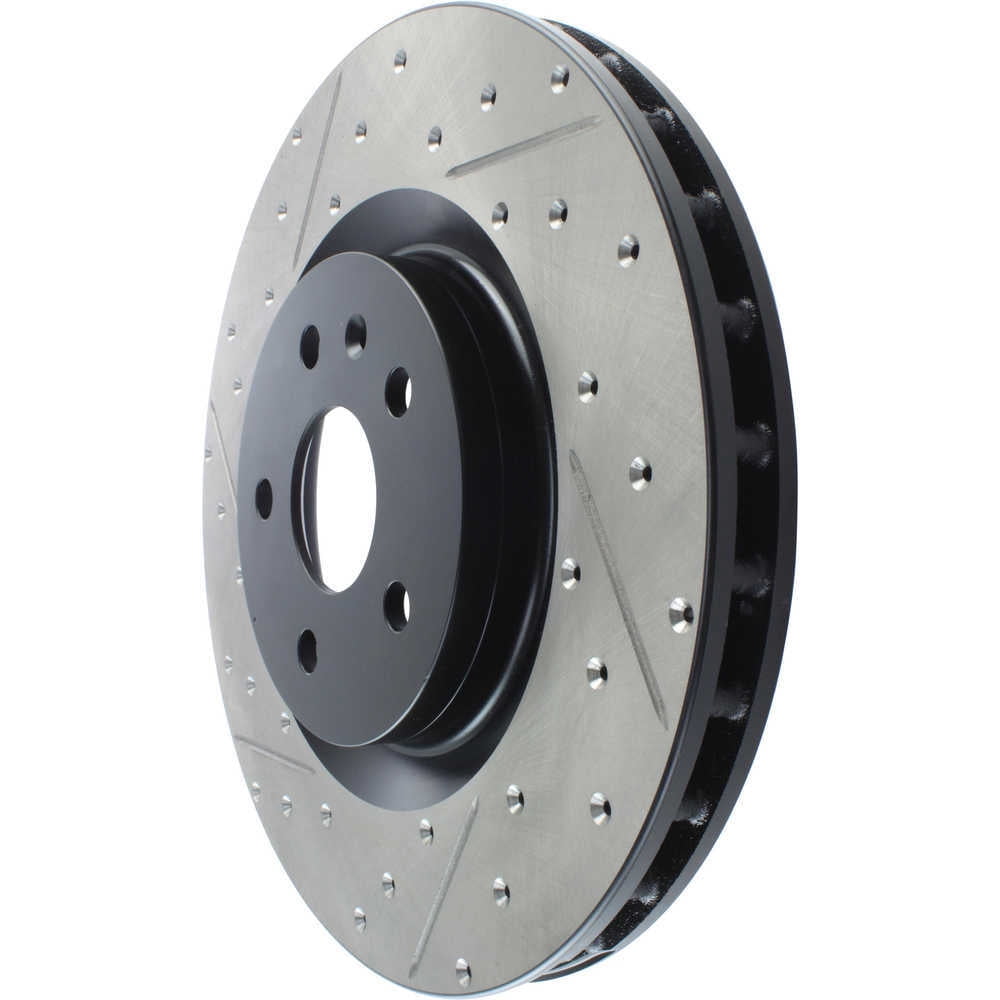 StopTech Slotted & Drilled Sport Brake Rotor Fits select: 2010 CHEVROLET CAMARO, 2011 CHEVROLET CAMARO SS