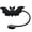 B, variant on 10 Pack Halloween Straw Caps, Black Bat Reusable Straw Toppers Decorations, 0.4in Dia Soft Rubber Straws Cover for Party, Home, Office Decor
