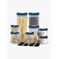 thumbnail image 1 of 8 Recipientes Herméticos Cereales Y Alimentos Color Azul, 1 of 4