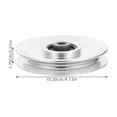 thumbnail image 2 of Myenne Aluminum Gym Pulley Wheel Universal Aluminum Alloy Bearing Pulley Wheel For Cable Machine Gym Equipment Part Garage Door φ105, 2 of 10