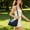 E, variant on Organization and Storage on Clearance, Women's Solid Color Handheld Bag Large Capacity Soft Nylon Bag Armpit Bag Style Shoulder