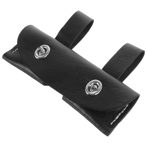 CIMAXIC Camping Essentials Hatchet Cover Leather Black 1 Set