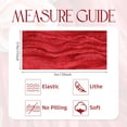 thumbnail image 2 of Mantel de queso Table Runner Wokceer para Navidad, 10 pies, rojo, paquete de 6, 2 of 8
