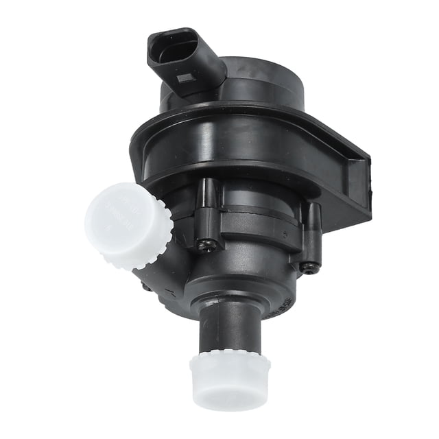 Unique Bargains No.1K0965561L Bomba de agua de refrigeración auxiliar para VW Golf 2.0T 2007-2013 / Metal / 1Pcs Negro