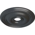 thumbnail image 3 of Ekena Millwork 18 1/8"OD x 3 3/4"ID x 1 1/8"P Bradford Ceiling Medallion (Fits Canopies up to 4 3/8"), Hand-Painted Pewter, 3 of 6