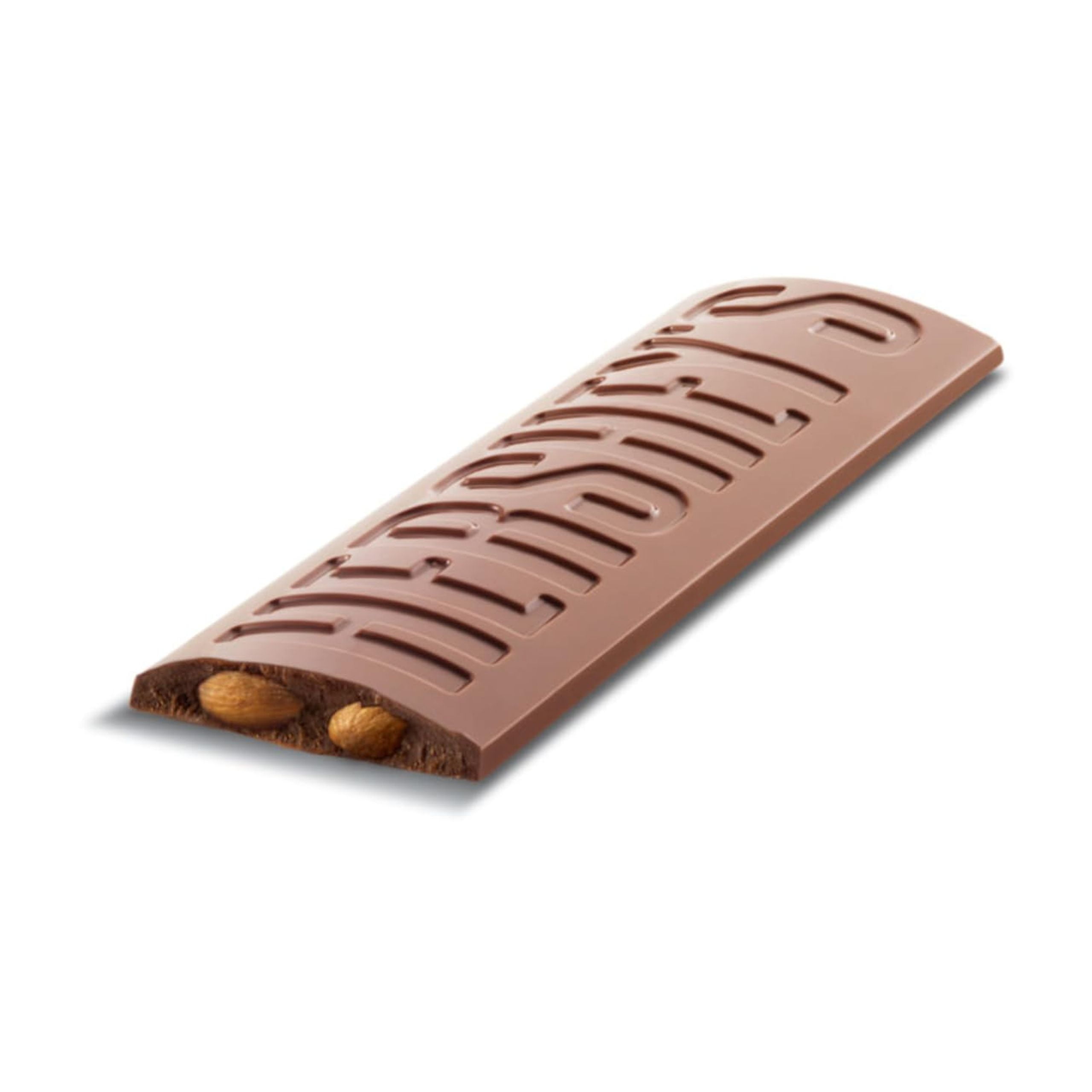 HERSHEY'S Milk Chocolate with Almonds Bars, 6 Count, 8.7 Oz