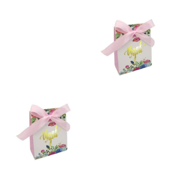 Yuarrent 50 unidades/juego de caja de dulces de boda, caja de regalo para fiestas, propuesta Tipo 2 2Conjunto