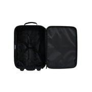 Travelers Club 3 Piece Kids and Junior Rolling Travel Luggage Set, Camo