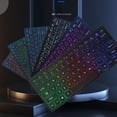 thumbnail image 7 of small Keyboard with Color LED Lighting Translucent Keycaps Enhances Typing for Gamers, 7 of 7