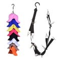 thumbnail image 4 of Sombrero de béisbol Rack Cap Holder organizador colgador almacenamiento en cada puerta 16 sombreros-estantes de exhibición con s de material acero perfecl Perchero para pared, 4 of 8
