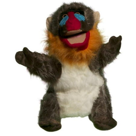 Mandrill Animal - Sunny Toys NP8064S 12 In. Mandrill, Animal Puppet