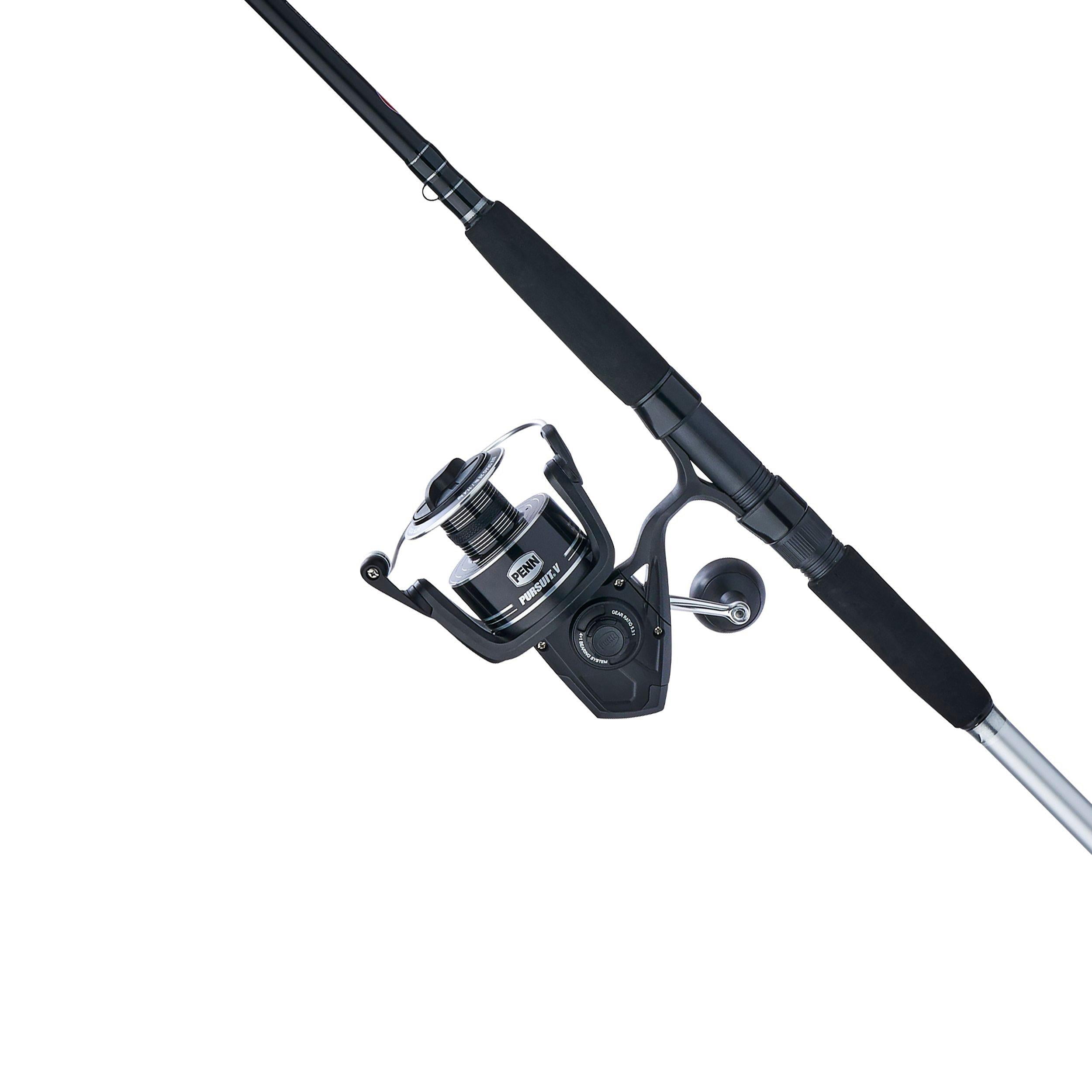PENN Pursuit V Spinning Fishing Combo, 9' Medium Heavy Rod, 6000 Size Reel