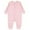 Pink, variant on WERYOUNG Girls Boys Jumpsuit Summer Unisex Soft Comfortable Solid Color Long Sleeve Round Neck Button Jumpsuit Baby Sweet Daily Wear Sleepwear Onesie,Black,9-12 Months