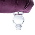 thumbnail image 4 of Leisure Concubine Sofa With Acrylic Feet Purple, 4 of 9