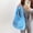 Blue, variant on Plush Faux Fur Tote Bag, Soft Fluffy Shoulder Bag for Women, Large Capacity Fuzzy Hobo Bag for Fall & Winter, Multiple Color Options