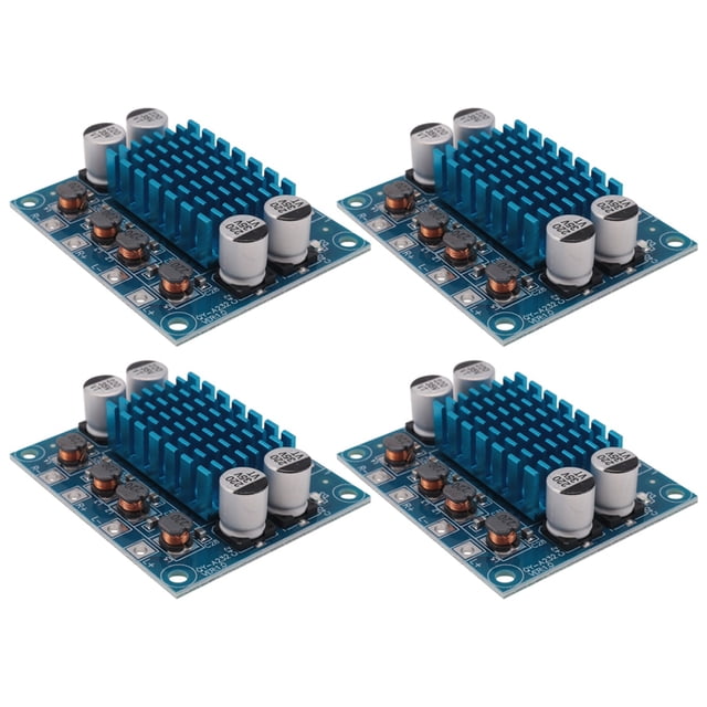 4 Uds TPA3110 XH-A232 30W + 2,0 Canales Placa Amplificadora de Potencia Audio EstéReo Digital DC 8-26V 3A