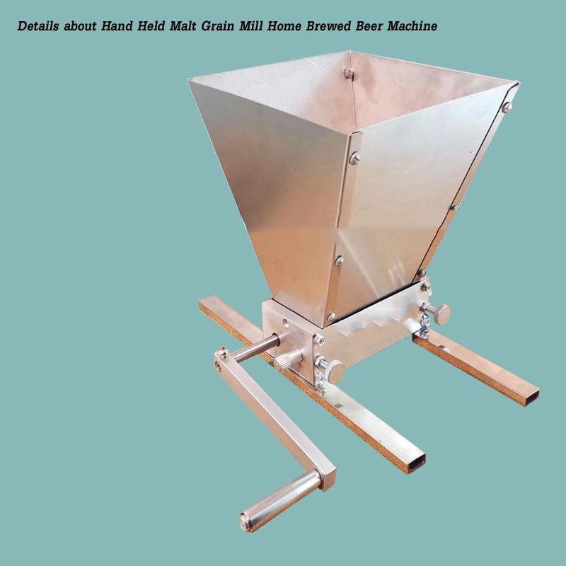 Intbuyign New Arrival Details about Hand Held Malt Grain Mill Home