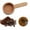 D, variant on Clearance Under $3.26! 1 Pack Black Walnut Coffee Spoon, Solid Wood Measuring Spoon for Coffee Powder and Tea (D, One Size)