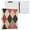 Red, variant on Hard Shell Ring Binder With Clip Holds 200 Sheets Office Home Organization Red Beige