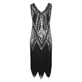 thumbnail image 5 of PrettyGuide Women's 1920s Flapper Dress Vintage Swing Fringed Gatsby Roaring 20s Dress, 5 of 6