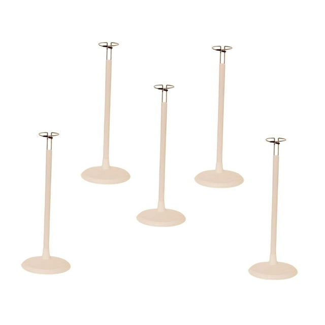 5x Soporte de exhibición de muñecas Strade Fareast Limited Base de juguete de peluche Para 30 a 38CM