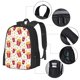 thumbnail image 2 of Disketp Popcorn Mochila Minimalista de Gran Capacidad, Mochila de Viaje para Escuela, Trabajo o Uso Diario, 2 of 6