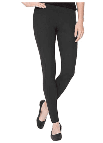 Matty M Women's Wide Band Leggings With 