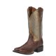 thumbnail image 1 of Bota vaquera ARIAT de piel redonda con punta cuadrada y punta cuadrada, 1 of 5