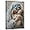 Holy Family Wall Art - 4, variant on ZHONGYUTONG Virgin Mary Wall Art Catholic Canvas Mother of Jesus Pictures Religious Holy Mary Painting for Living Room Decor Framed (12.00" x 18.00")