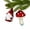 2 pcs Gnome and Mushroom, variant on Stp Goods Sunny Fruits Glass Christmas Ornament Set of 2 Hand-Painted Christmas Tree Ornament Christmas Tree Hanging Decorations, Yellow