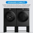 Wash Dryer Pedestals 29" 2in1 Upgraded Design Matalde Laundry Pedestal Heavy Duty , Washer and