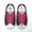 Pink, variant on Luxtrada 1Pair Easy No Tie Elastic Shoe Lace Silicone Trainers Shoes Adults Shoelaces (Multi-color)