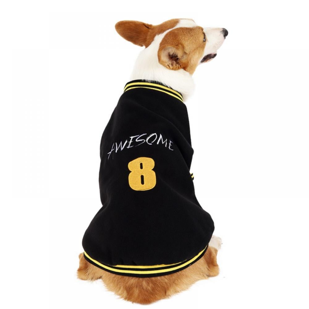 Poseca Big Dog Clothes Cool Dog Sweater Clothes Dog Pet Large-size Sport  Clothes Sweatshirt For Dogs Pets Costume