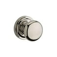 thumbnail image 1 of Baldwin PVROUTRR141 Bouton de Porte de Confidentialité de Style Rond avec Rose Ronde Traditionnelle&44; Nickel Poli, 1 of 1