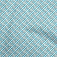 thumbnail image 1 of oneOone Cotton Poplin Twill Baby Blue Fabric Asian Block Craft Projects Decor Fabric Printed By The Yard 56 Inch Wide, 1 of 4