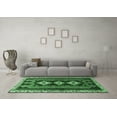 thumbnail image 3 of Ahgly Company Indoor Square Persian Emerald Green Traditional Area Rugs, 3' Square, 3 of 4