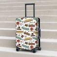 thumbnail image 5 of Uemuo Art Of Living Printed Washable Luggage Cover - Fashion Suitcase Protector Fits 18-32 Inch Luggage -Medium, 5 of 9