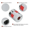 thumbnail image 4 of Uxcell Shaft Coupling 8mm to 8mm Bore L25xD20 Flexible Coupler for 3D Printer CNC Machine Pack of 2, 4 of 4