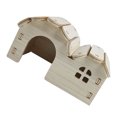 thumbnail image 2 of Casa de madera para hámster, casa de madera para hámster, juguete para hámster, casa de madera para hámster, juguete, diseño fácil de usar Jadeshay A, 2 of 8