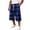 Blue, variant on JoveMarine Men's Plaid Cargo Shorts Loose - Summer Work Shorts with Multiple Pockets, Knee-Length Relaxed Fit for Daily Wear,Blue L