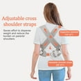 thumbnail image 5 of Newborn Carrier, Baby Carrier Newborn to Toddler, Ergonomic Baby Sling with Head Support, 5 of 6